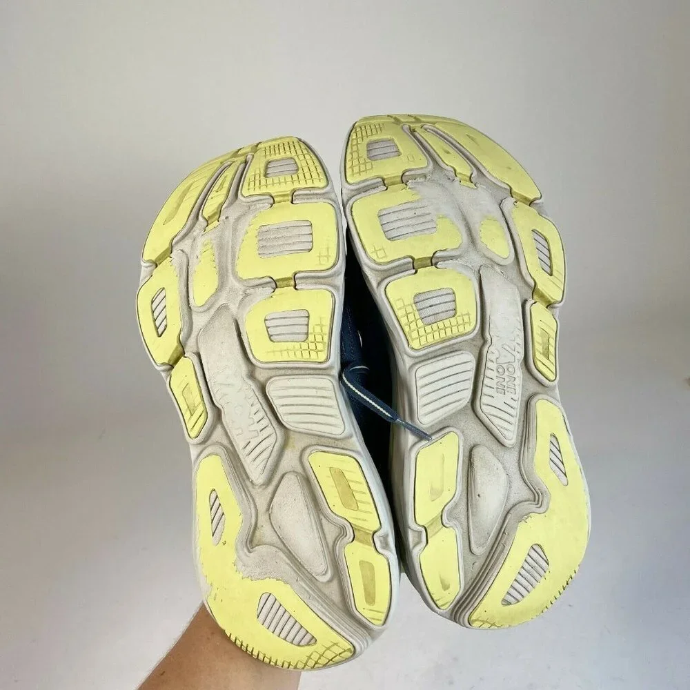 Hoka One One Womens Bondi 6 Running‎ Sneakers Blue Sz 10 Rubber Athletic 1019270